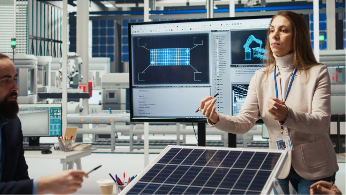 investors-photovoltaics-plant-reviewing-solar-technology-reports 1